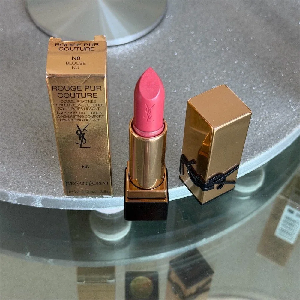 Yves Saint Laurent Rouge Pur Couture Satin Lipstick N8 Blouse Nu BNIB